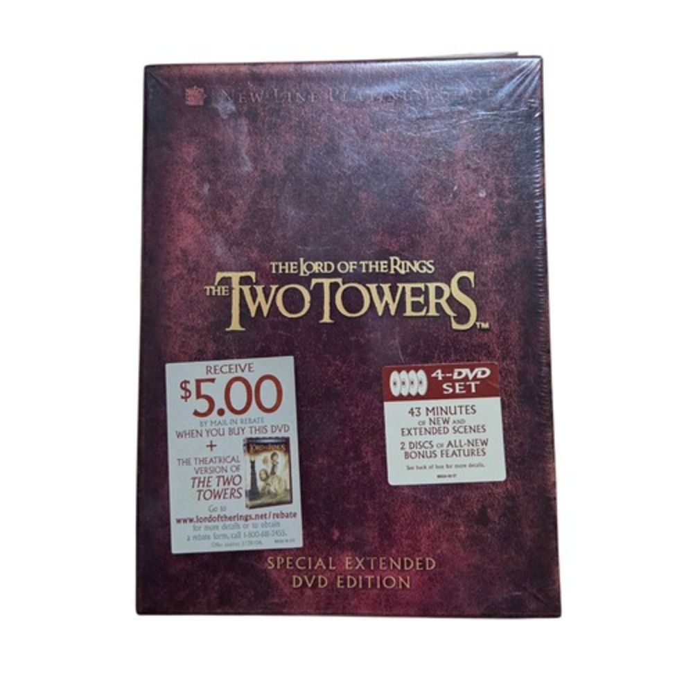 The Lord of the Rings The Two Towers Special Extended DVD Edition Box Set